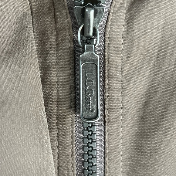 Women’s L.L.Bean Trench Coat Size Large - Picture 7 of 9